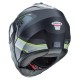 KASK CABERG DUKE X CZARNY MAT/ŻÓŁTY FLUO/SZARY/SREBRNY