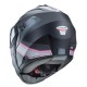 KASK CABERG DUKE X CZARNY MAT/FUKSJA/SZARY/SREBRNY