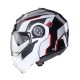 KASK CABERG DUKE EVO MOVE CZARNY/BIAŁY/CZERWONY