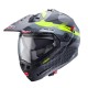 CABERG TOURMAX X HELMET GREY BLACK YELLOW FLUO MAT