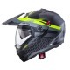 CABERG TOURMAX X HELMET GREY BLACK YELLOW FLUO MAT