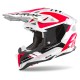 KASK AIROH AVIATOR 3 SABER RED GLOSS XS