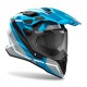 KASK AIROH COMMANDER 2 MAVICK CERULEAN BLUE GLOSS XS