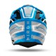 KASK AIROH COMMANDER 2 MAVICK CERULEAN BLUE GLOSS XS