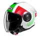 KASK HJC I40N PYLE WHITE/GREEN XS