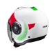 KASK HJC I40N PYLE WHITE/GREEN XS