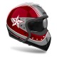 KASK AIROH J110 COMMAND BURGUNDY GLOSS S