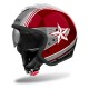 KASK AIROH J110 COMMAND BURGUNDY GLOSS S