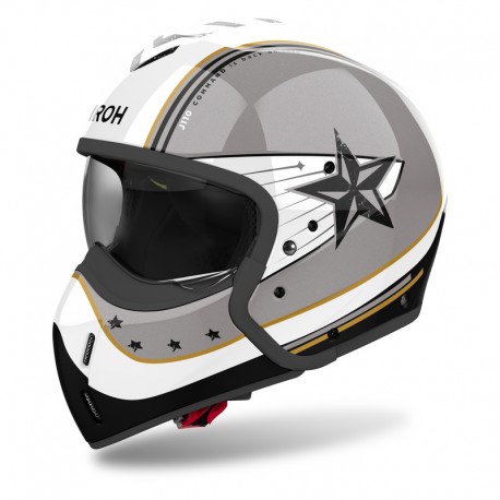 KASK AIROH J110 COMMAND GOLD GLITTER S