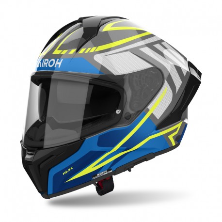 KASK AIROH MATRYX RIDER BLUE GLOSS XS