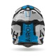 KASK AIROH STRYCKER BRAVE BLUE/GREY GLOSS S