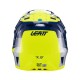 KASK LEATT MOTO 7.5 V24 + GOGLE VELOCITY 4.5 GRATIS GRANATOWY/ŻÓŁTY FLUO/BIAŁY