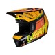 KASK LEATT MOTO 7.5 V24 + GOGLE VELOCITY 4.5 GRATIS CITRUS CZARNY/POMARAŃCZOWY/ŻÓŁTY FLUO