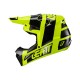 KASK LEATT MOTO 3.5 V24 + GOGLE VELOCITY 4.5 GRATIS CITRUS CZARNY/ŻÓŁTY FLUO