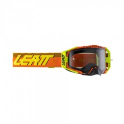 LEATT VELOCITY 6.5 6.5 IRIZ GOGGLE CITRUS LIGHT GREY 58%