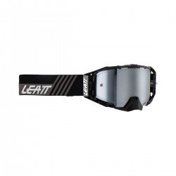 GOGLE LEATT VELOCITY 6.5 IRIZ STEALTH SILVER 50% CZARNY/GRAFITOWY SZYBKA LUSTRZANA SREBRNA