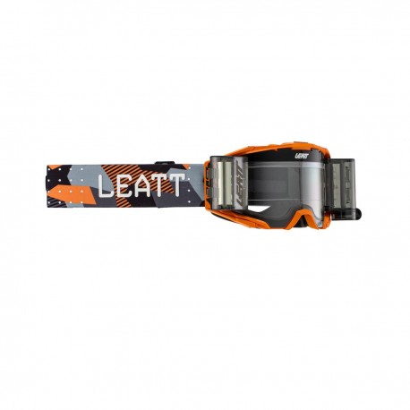 LEATT VELOCITY 6.5 ROLL-OFF GOGGLE ORANGE CLEAR 83%