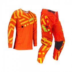 KOMPLET LEATT MOTO RIDE KIT 3.5 CITRUS POMARAŃCZOWY/ŻÓŁTY FLUO