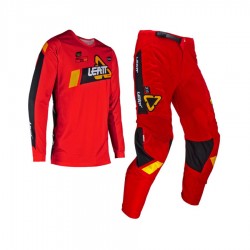 LEATT MOTO RIDE KIT 3.5 JERSEY & PANT BLACK RED