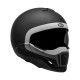 KASK BELL BROOZER CRANIUM MATTE BLACK/WHITE S