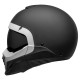 KASK BELL BROOZER CRANIUM MATTE BLACK/WHITE S