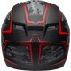 KASK BELL QUALIFIER STEALTH CAMO MATTE BLACK/RED S