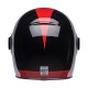 KASK BELL BULLITT BLAZON BLACK/BURGUNDY S