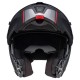 KASK BELL SRT MODULAR HARTLUCK JAMO MATTE/GLOSS BLACK/RED S