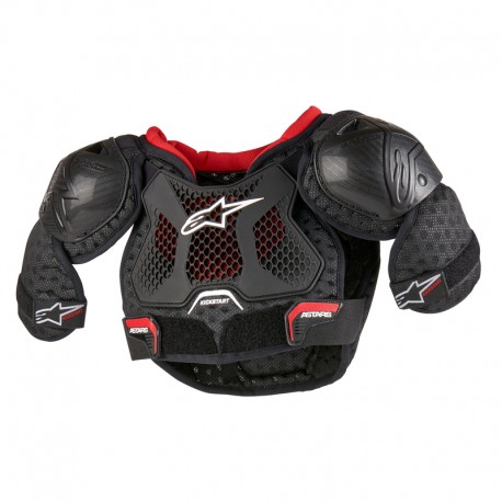 OCHRANIACZ KLATKI PIERSIOWEJ ALPINESTARS BIONIC ACTION KICKSTART BLACK RED 4/6