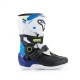 BUTY ALPINESTARS TECH 3S KIDS WHITE BLACK ENAMEL BLUE 10