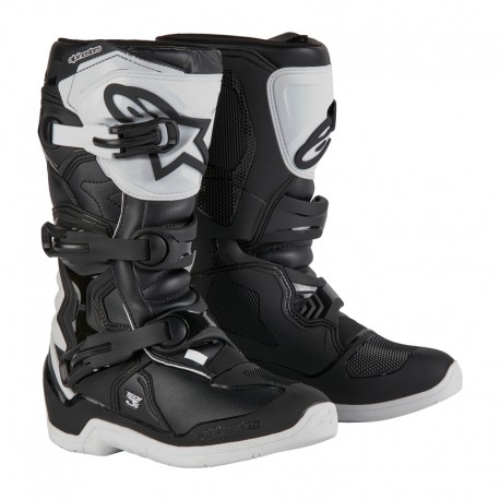 BUTY ALPINESTARS TECH 3S JUNIOR WHITE BLACK 2