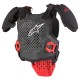 OCHRANIACZ KLATKI PIERSIOWEJ ALPINESTARS JUNIOR A-5 S V2 BLACK WHITE RED S/M