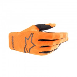 RĘKAWICE ALPINESTARS JUNIOR RADAR HOT ORANGE BLACK 3XS