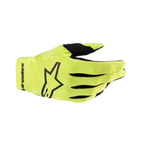 RĘKAWICE ALPINESTARS JUNIOR RADAR YELLOW FLUO BLACK 3XS