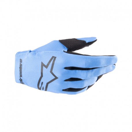 RĘKAWICE ALPINESTARS JUNIOR RADAR LIGHT BLUE BLACK 3XS