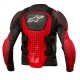 KOSZULKA Z OCHRANIACZAMI ALPINESTARS JUNIOR BIONIC TECH  PROTECTION BLACK WHITE RED S/M