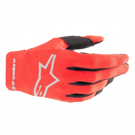 RĘKAWICE ALPINESTARS RADAR MARS RED SILVER S