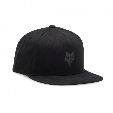 CZAPKA Z DASZKIEM FOX FOX HEAD SNAPBACK BLACK/CHARCOAL OS