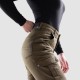 SPODNIE JEANS OZONE JANE LADY JOGGER FIT OLIVE W26L30