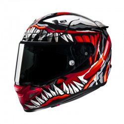 KASK HJC RPHA12 MAXIMIZED VENOM MARVEL BLACK/RED