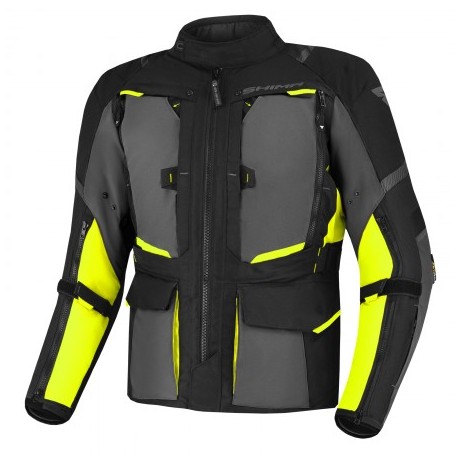 KURTKA SHIMA HERO 2.0 MEN BLACK FLUO