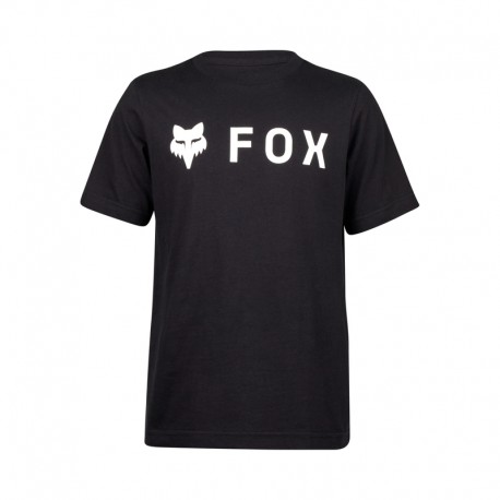 T-SHIRT FOX JUNIOR ABSOLUTE BLACK YS