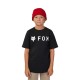 T-SHIRT FOX JUNIOR ABSOLUTE BLACK YS