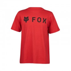 T-SHIRT FOX JUNIOR ABSOLUTE FLAME RED YXL