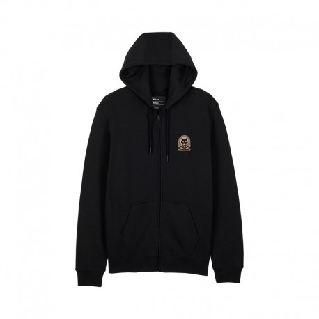 BLUZA Z KAPTUREM EXPLORATION FLEECE ZIP  BLACK M