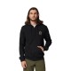 BLUZA Z KAPTUREM EXPLORATION FLEECE ZIP  BLACK M