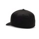 CZAPKA Z DASZKIEM FOX HEAD TECH FLEXFIT BLACK/CHARCOAL S/M