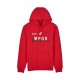 BLUZA Z KAPTUREM FOX X HONDA FLEECE FLAME RED L