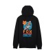 BLUZA Z KAPTUREM FOX X PRO CIRCUIT FLEECE BLACK L