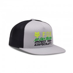 CZAPKA Z DASZKIEM FOX X PRO CIRCUIT SB HAT STEEL GREY OS